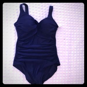 Talbots “miracle” type swim suit